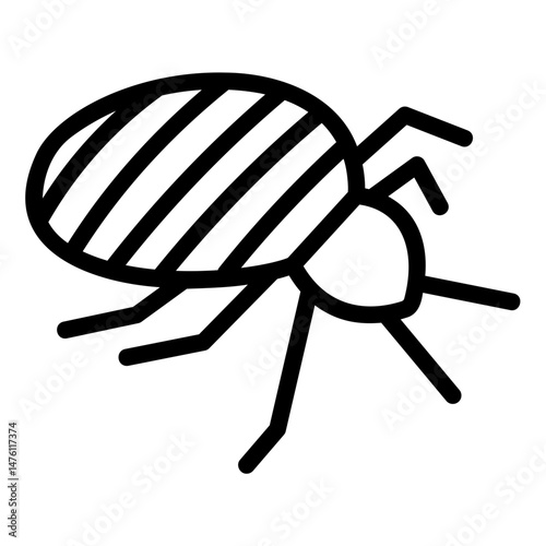 bedbug Line Icon