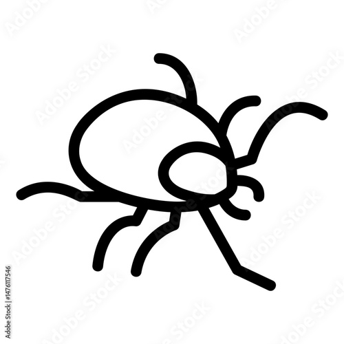 tickt insect Line Icon