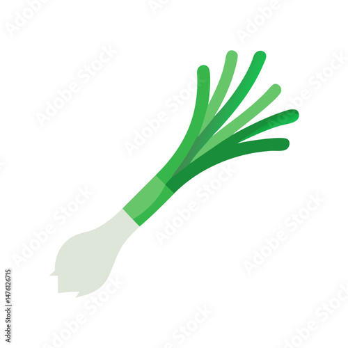 spring-onion-flat-icon