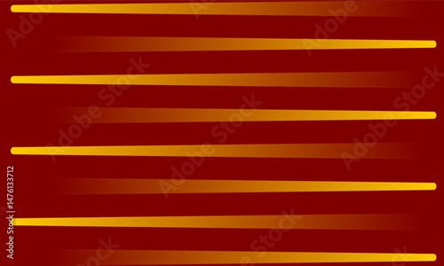 Red background with yellow light shoot from both side