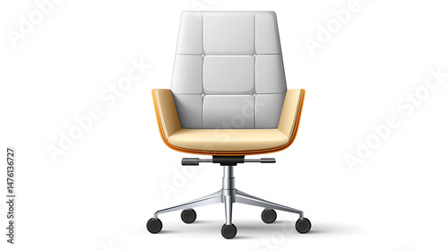 Office chair design showcase modern workspace furniture image minimalist environment front view ergonomic concept