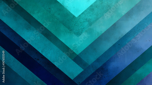 Abstract geometric pattern background with blue and green diagonal stripes, perfect for website banners, fashion prints, advertising campaigns, and print materials.