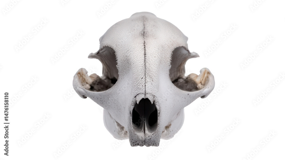 Realistic Skull of a Koala Transparent Background Realistic Skull of a Koala Transparent Background