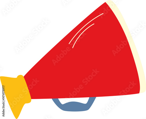 Movie time and cinema illustration. Film roll, projector, ticket, pop corn for cinema and movie decoration. Vector isolated.