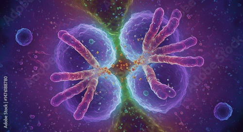 Cell Division Illustration