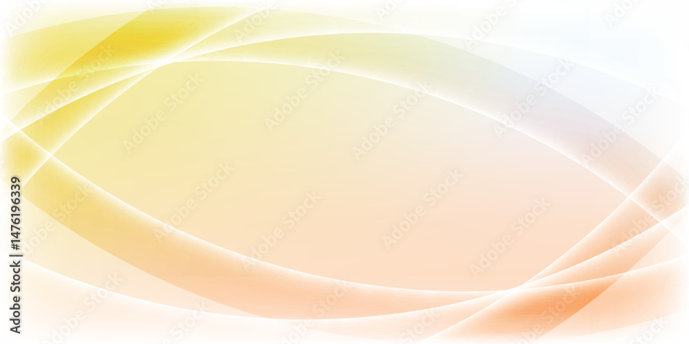 Obraz premium オレンジ テクノロジー デジタル 波 背景