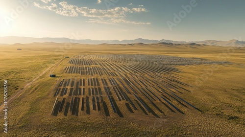 landscape in the morning