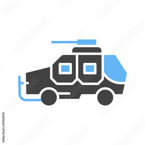 Vehicle icon vector image. Suitable for mobile apps, web apps and print media.