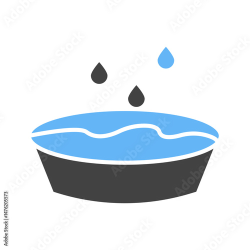 Wet icon vector image. Suitable for mobile apps, web apps and print media.
