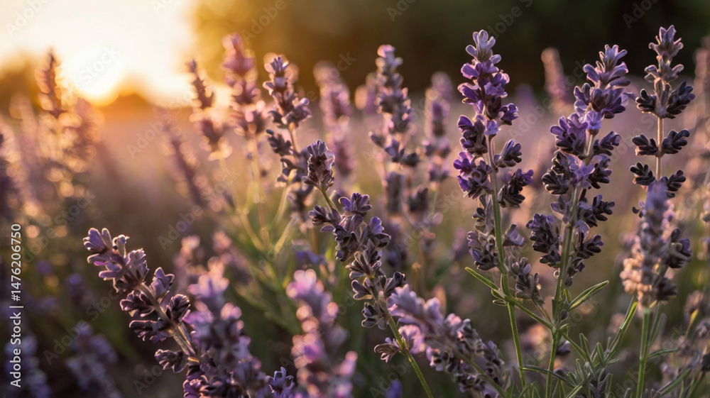 Fototapeta premium lavender field in provence france