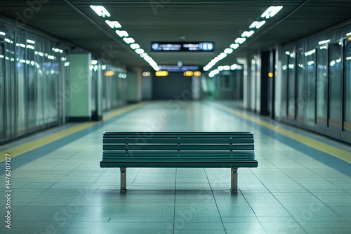 vibrant picture of empty board at an airport