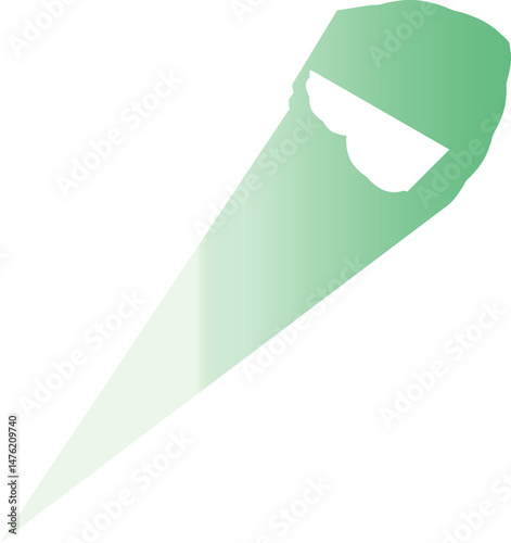 Aqua Green Graphic Elements – Soft Abstract Shapes for Creative Design