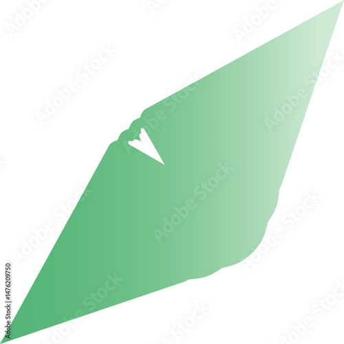 Aqua Green Graphic Elements – Soft Abstract Shapes for Creative Design