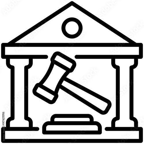 Courtroom Icon