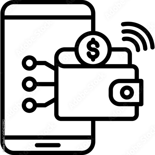 Digital Wallet Icon