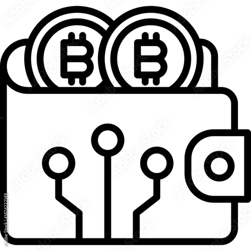 Crypto Wallet Icon