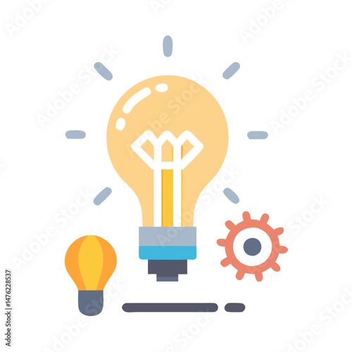 Idea generation and problem solving with creative solutions concept