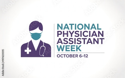 National Physician Assistant Week celebration graphic.