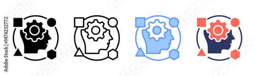 Adaptability icon sheet multiple style collection