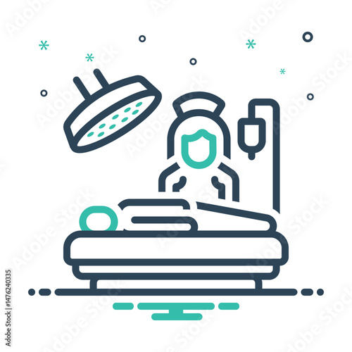 Mix icon for operation
