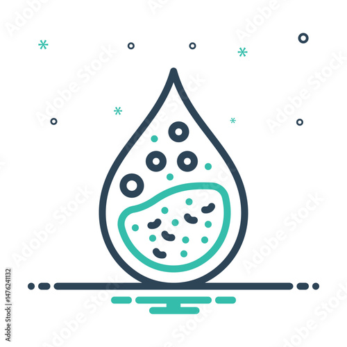 Mix icon for cholesterol