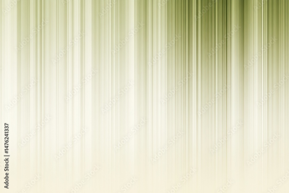 Obraz premium Abstract Background of Green and White Vertical Lines with Motion Blur Effect for Modern Design and Creative Projects