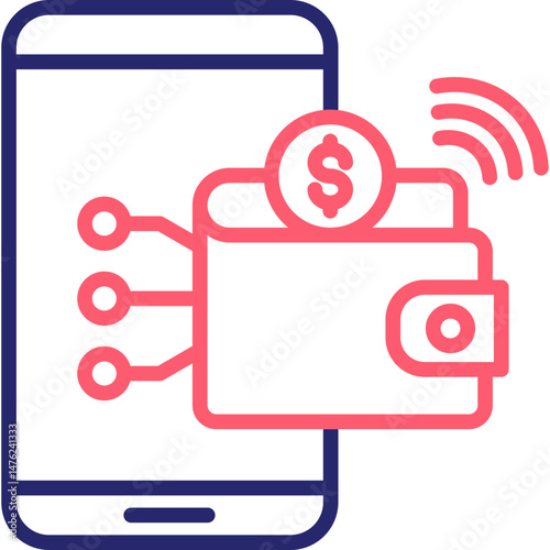 Digital Wallet Icon