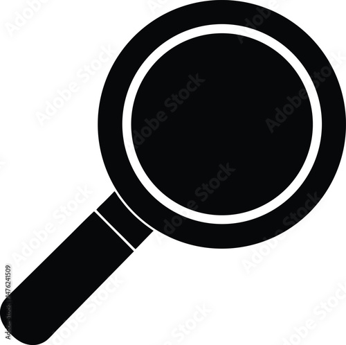magnifying glass search icon vector illustration