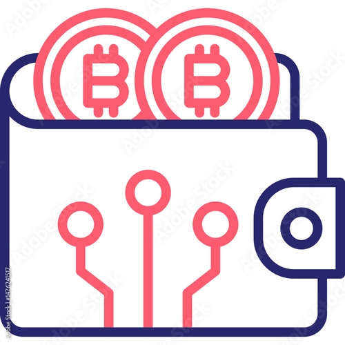 Crypto Wallet Icon