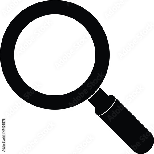 magnifying glass icon vector illustration