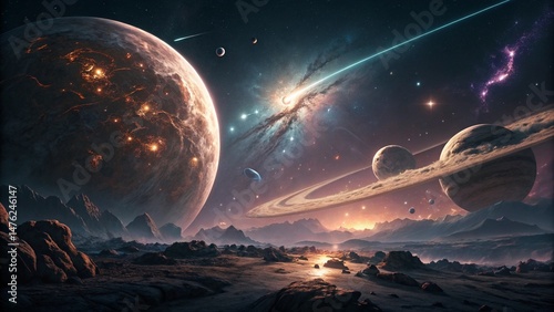 Chronicles of the Celestial Rift: A Cosmic Odyssey Begins