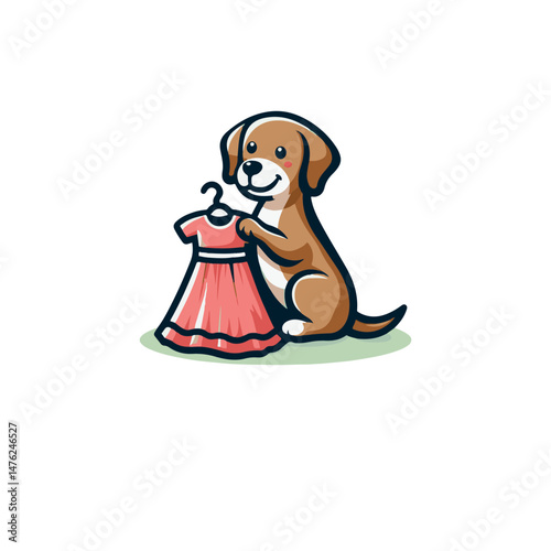 baby clothing logo design vector  