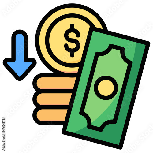 Payment Reduction Icon