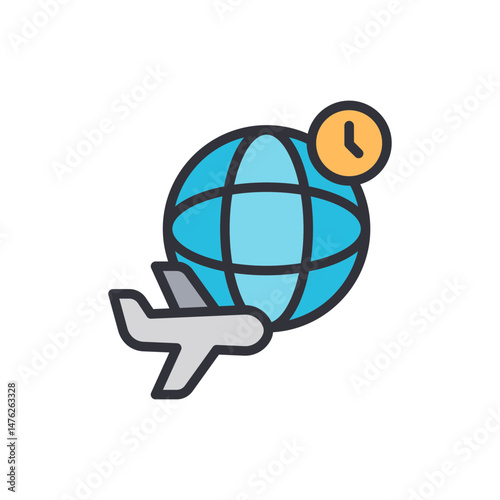 Global Air Freight Shipment With Timely Delivery On Transparent Background