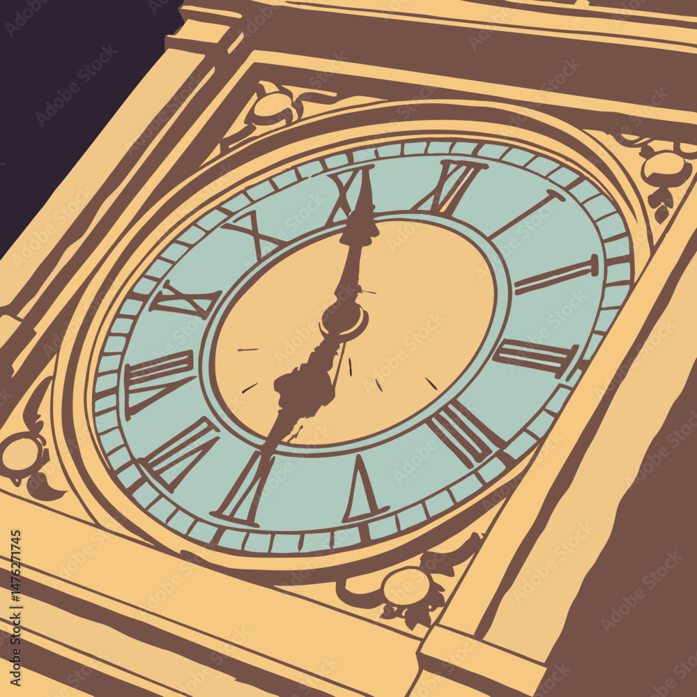 Obraz premium old clock in prague