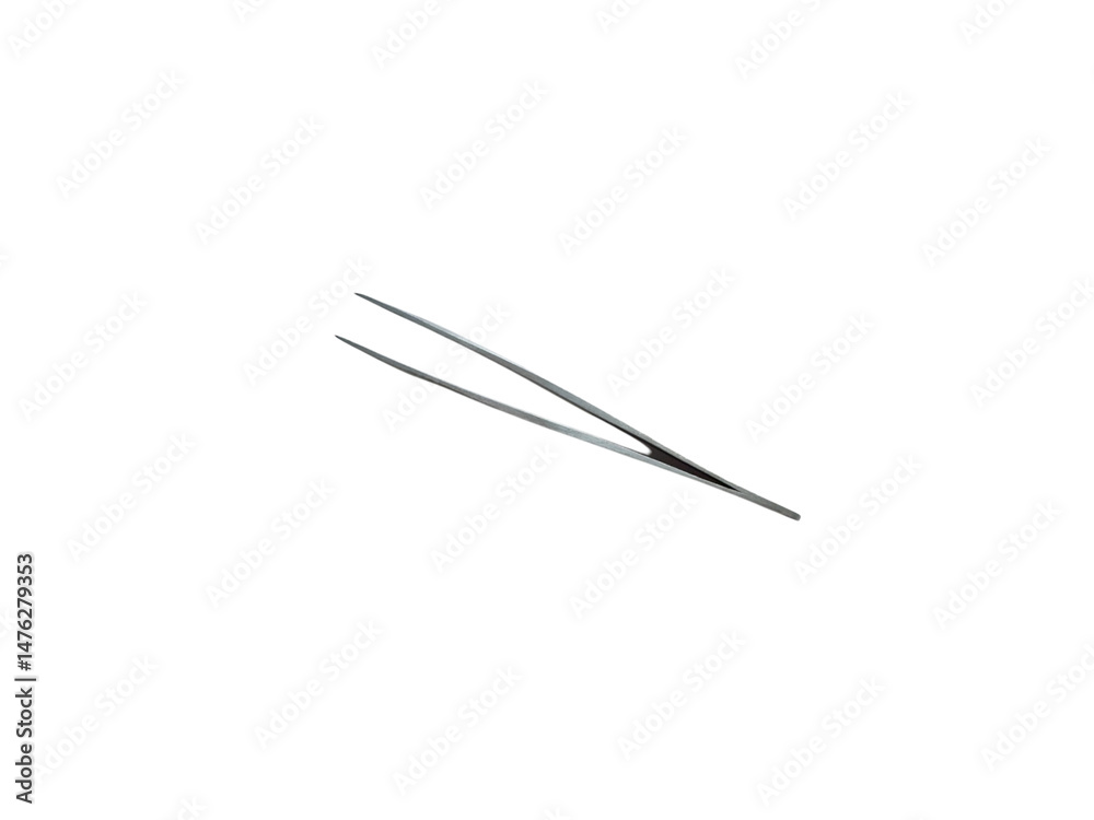 Tweezers isolated on white background Tweezers isolated on white background