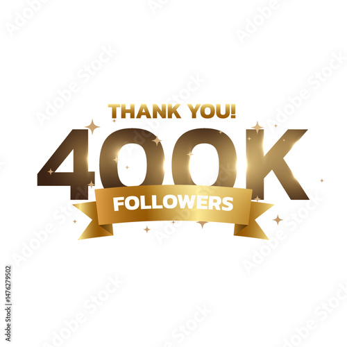 Thank you followers background, greeting for fans. Followers thank you background design.