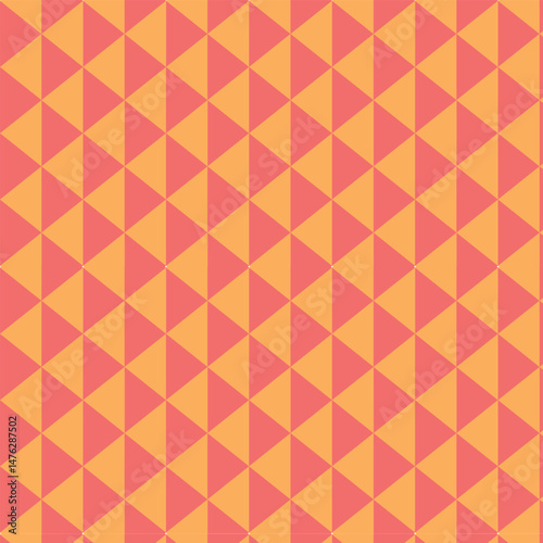 seamless geometric pattern colorful illusion pattern with pyramids