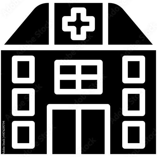 Healthcare Center Icon