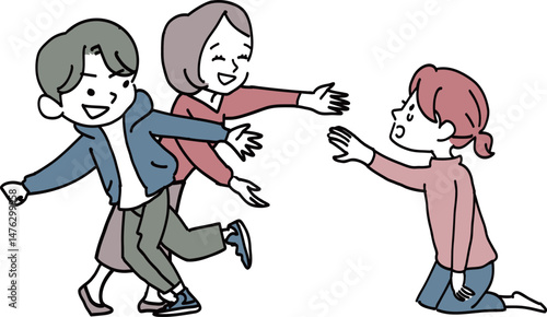 困った人や弱い人はみんなで助け合うもの