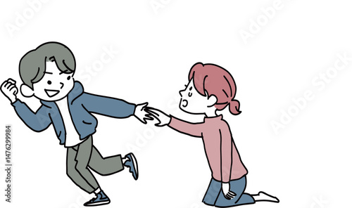 困った人や弱い人はみんなで助け合うもの