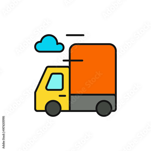 Classic Car Icon for Vintage Travel Adventures.