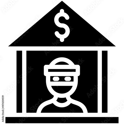 Bank Fraud Icon