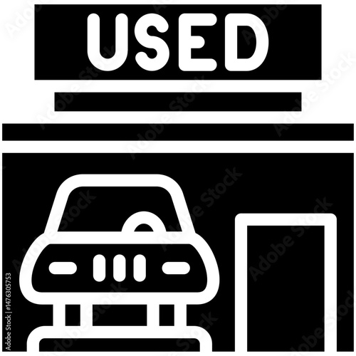 Used Car Dealership Icon