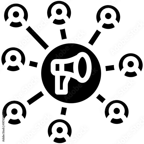 Viral Marketing Icon