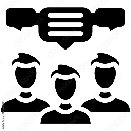 Public Opinion Icon