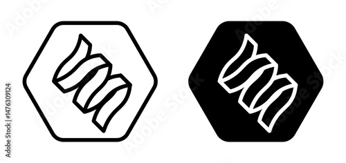Wallpaper Mural Protein flat illustration of vector icon on white background. Torontodigital.ca