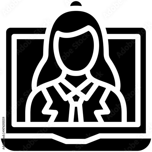 Professor Female Icon