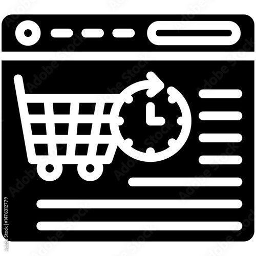 Shopping History Icon