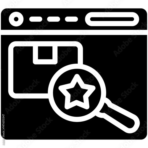 Find Favourite Product Icon